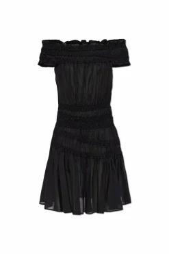 Tory Burch BLACK Off-the-shoulder dress