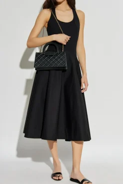 Tory Burch BLACK Off-the-shoulder dress