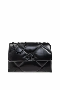 Tory Burch BLACK `Powder Coated` shoulder bag