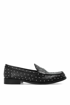 Tory Burch BLACK Shoes Lug type loafers