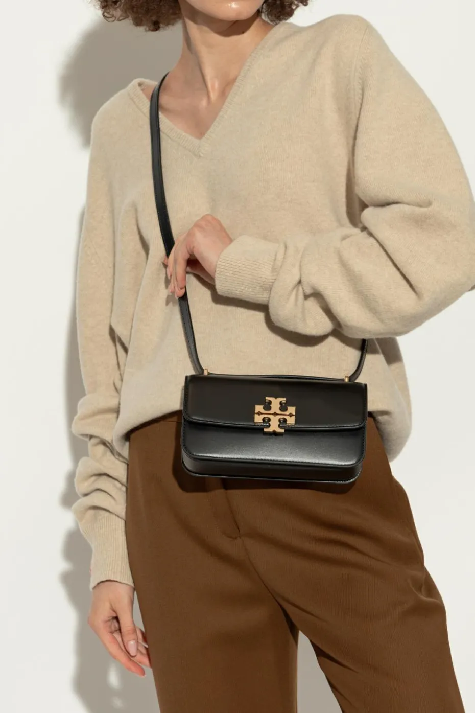 Tory Burch BLACK Shoulder Bag Eleanor Small
