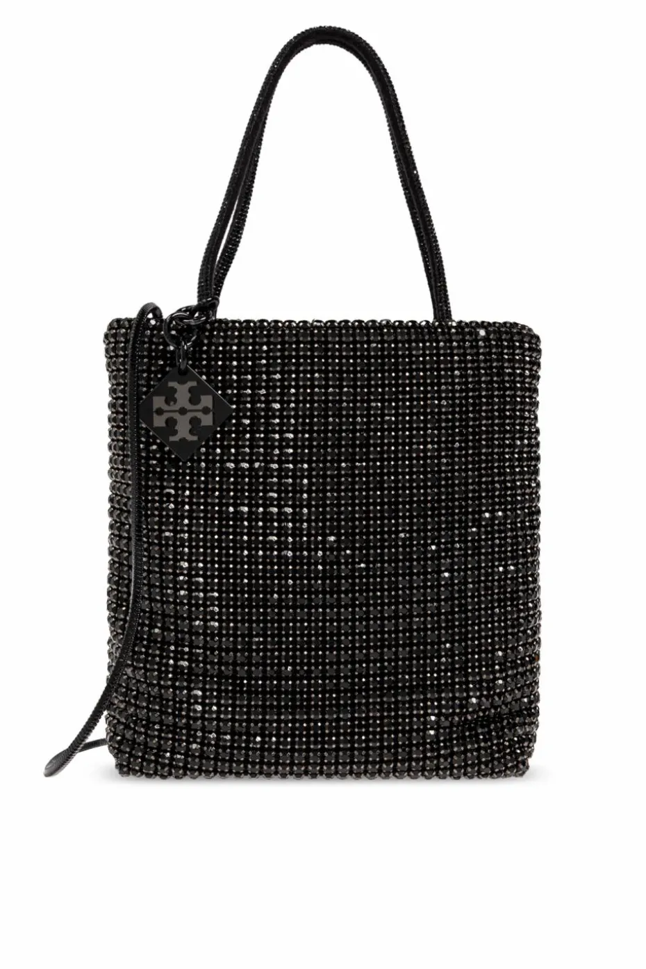 Tory Burch BLACK Shoulder bag Night Ow Mini with shimmering crystals