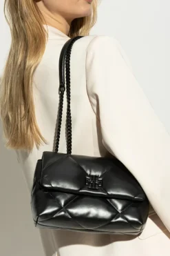 Tory Burch BLACK Shoulder bag `Kira Diamond`