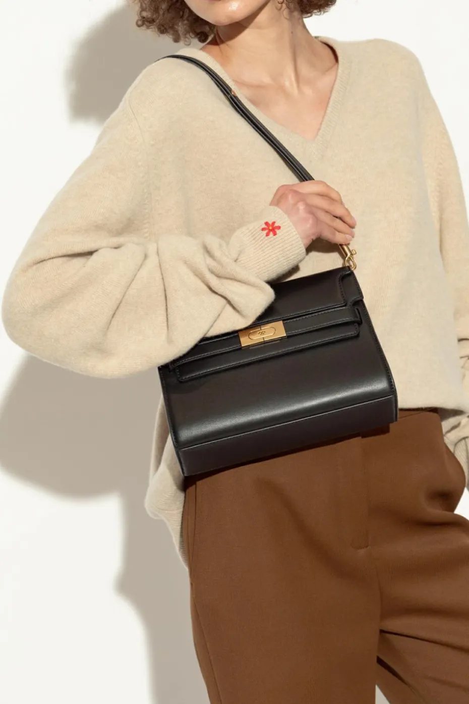 Tory Burch BLACK Shoulder bag Lee Radziwill
