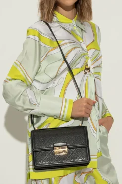 Tory Burch BLACK Shoulder Bag T-Monogram