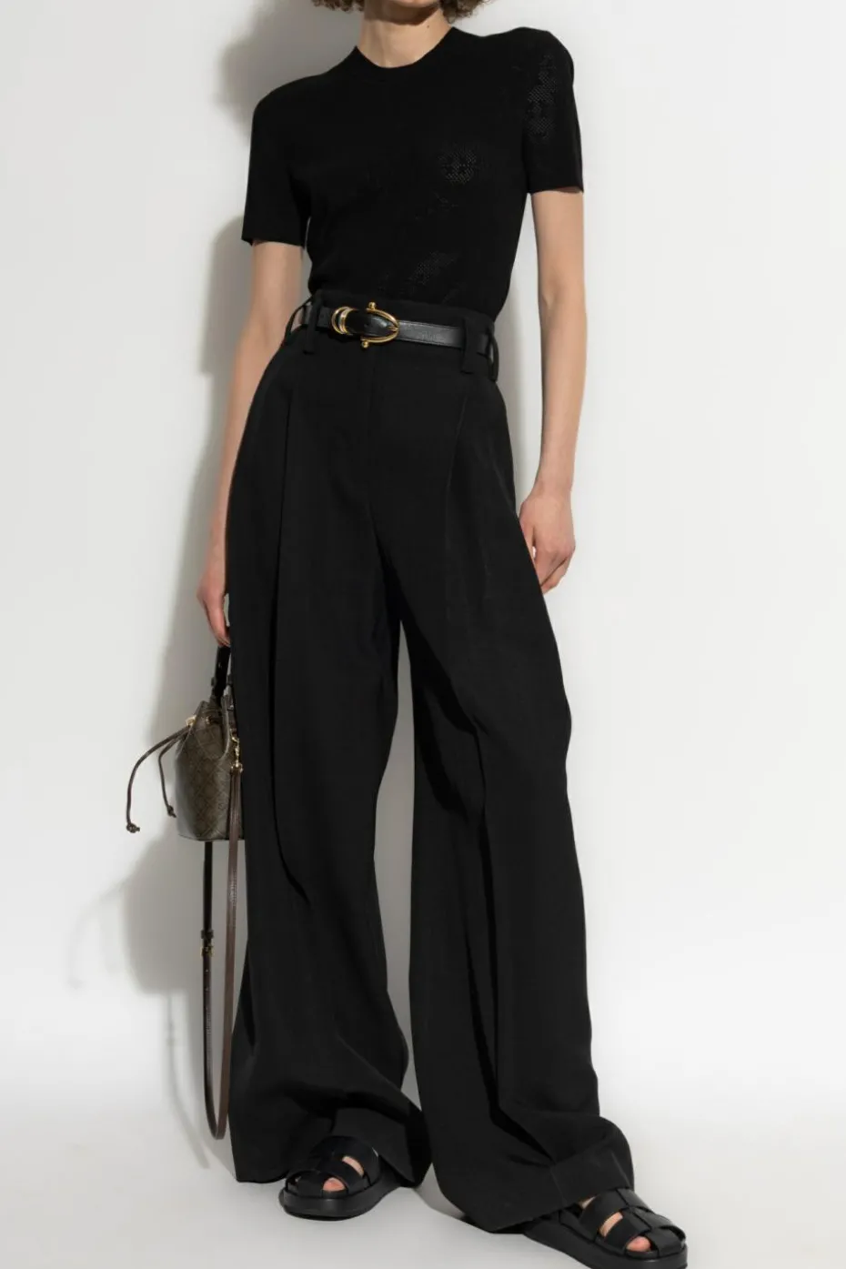 Tory Burch BLACK Top with perforation
