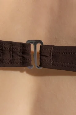 Tory Burch BROWN Bikini top