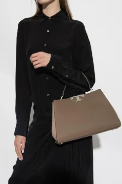Tory Burch BROWN 'Eleanor' shoulder bag