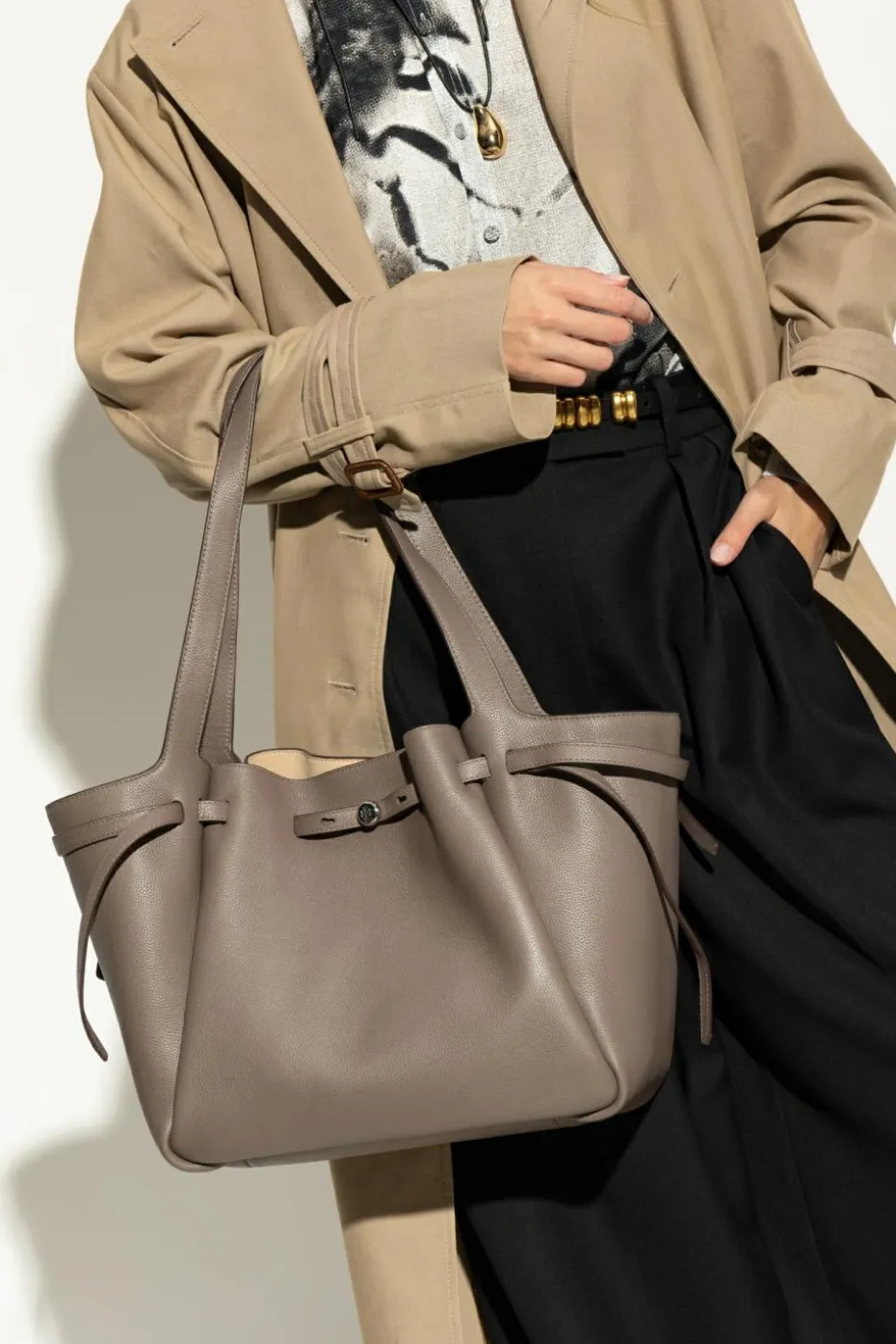 Tory Burch BROWN "Romy" bag