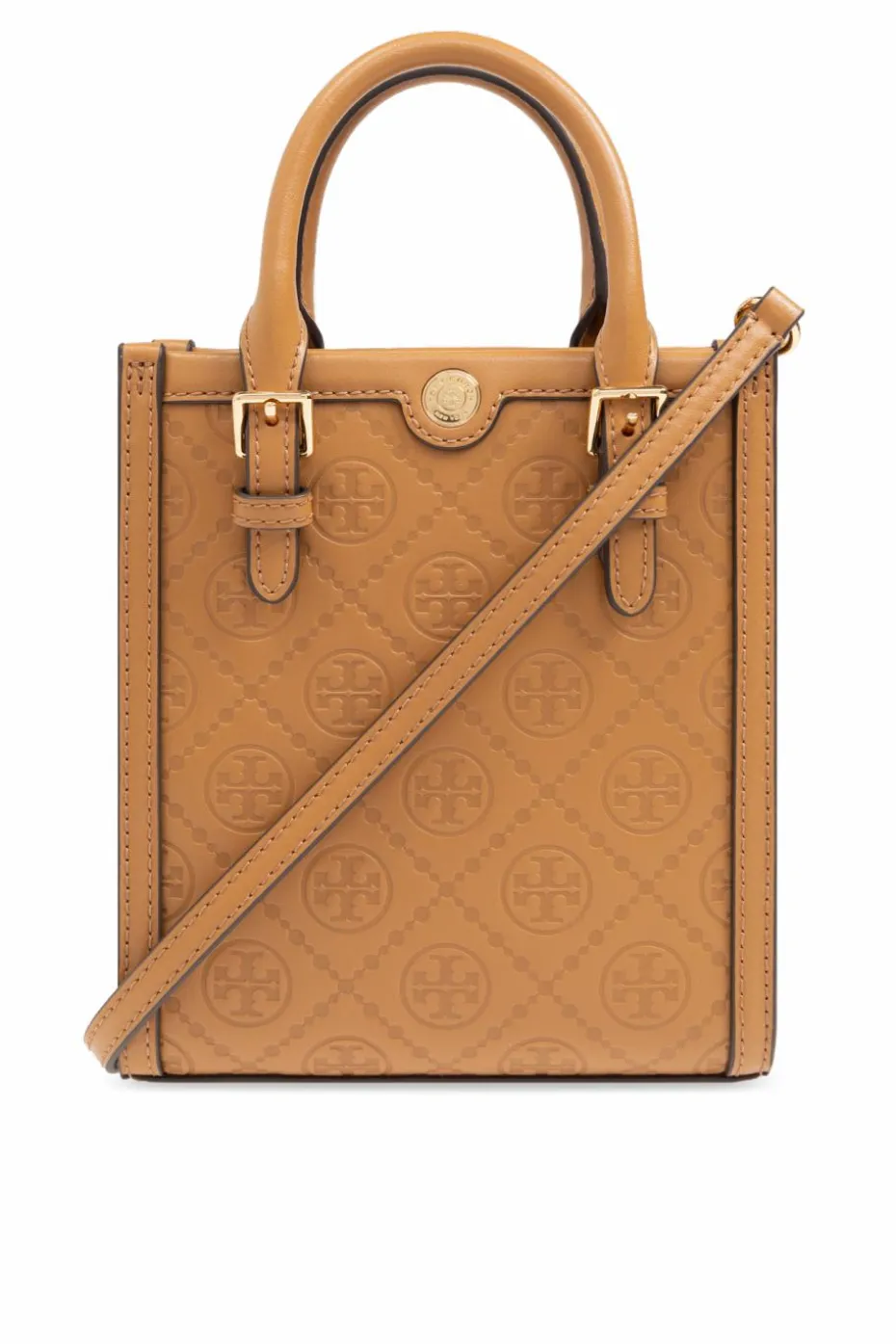 Tory Burch BROWN Shoulder Bag T-Monogram Mini