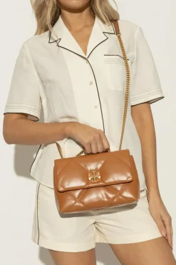 Tory Burch BROWN Shoulder bag "Kira Diamond"