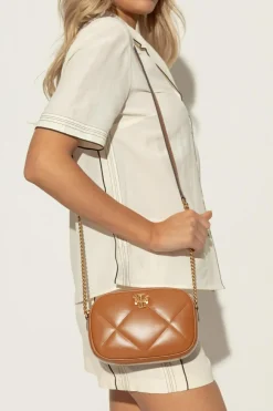 Tory Burch BROWN Shoulder bag "Kira Diamond"