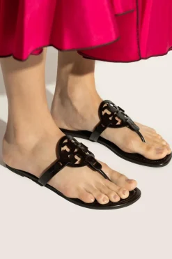 Tory Burch BROWN Slippers `Miller`