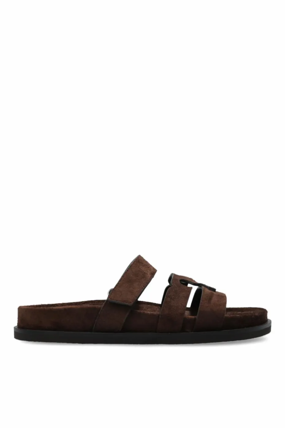 Tory Burch BROWN Suede slides