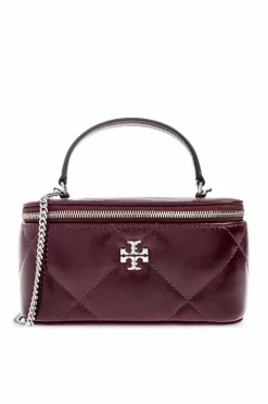 Tory Burch BURGUNDY Quilted bag