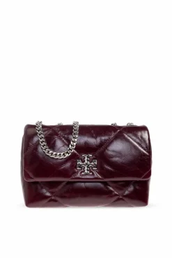 Tory Burch BURGUNDY Shoulder bag "Kira Diamond"