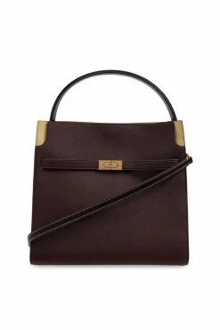 Tory Burch BURGUNDY Shoulder bag Lee Radziwill