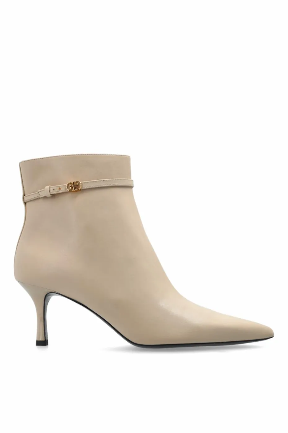 Tory Burch cream Ankle Boots Double T
