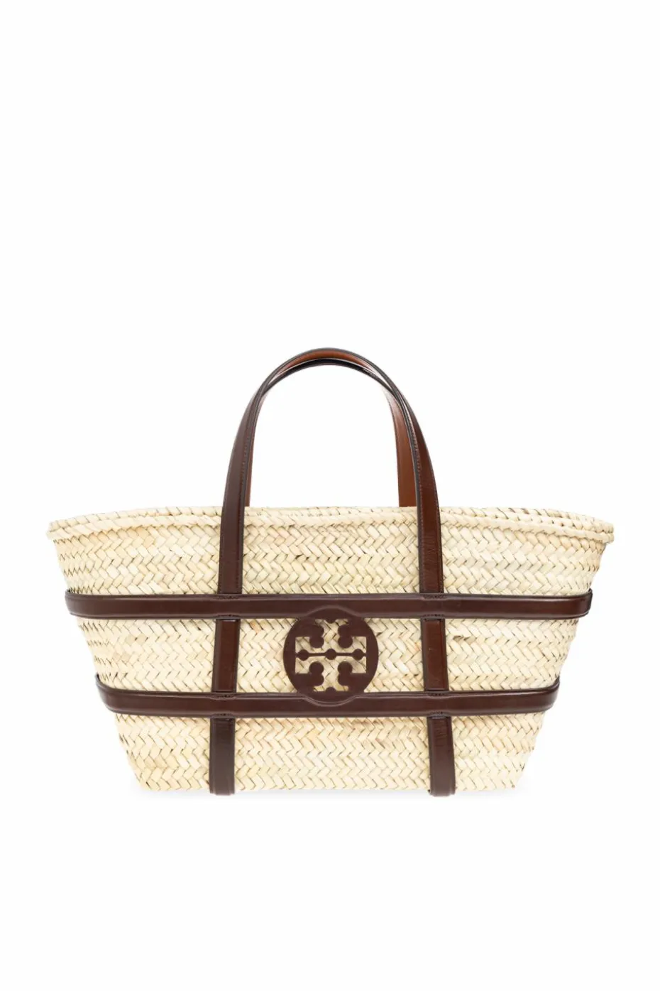 Tory Burch cream `Ella` shopper bag