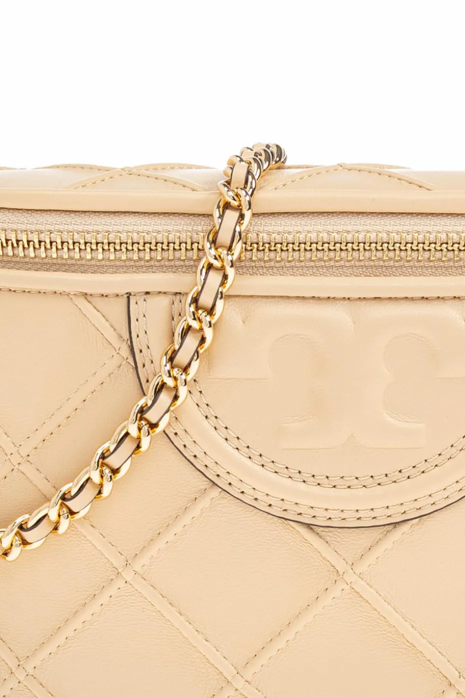 Tory Burch cream "Fleming Soft" belt bag