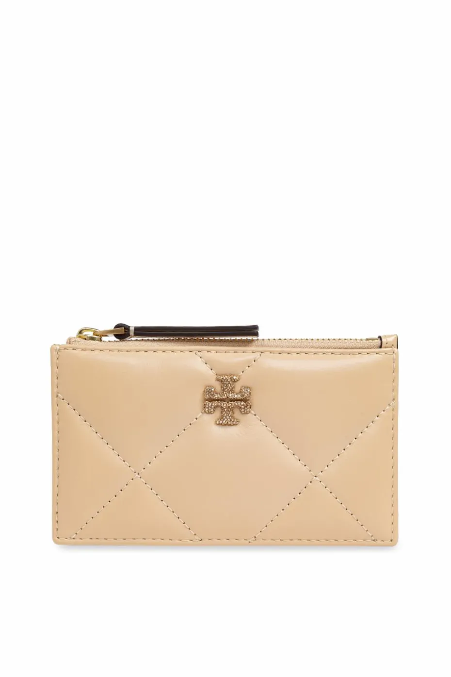 Tory Burch cream Kira card case