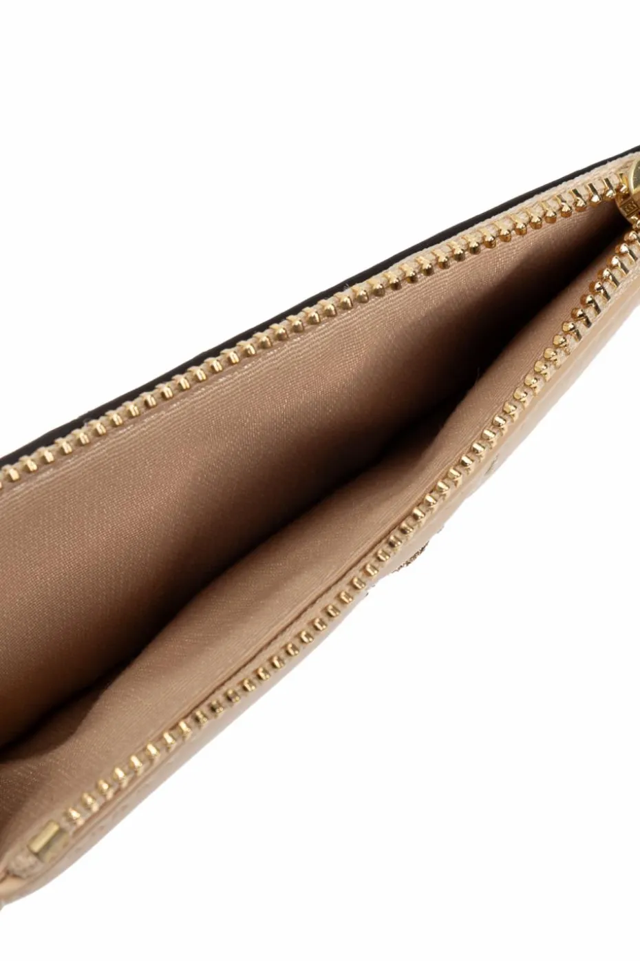 Tory Burch cream Kira card case