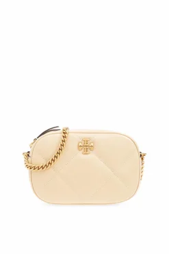 Tory Burch cream Kira Diamond Shoulder Bag