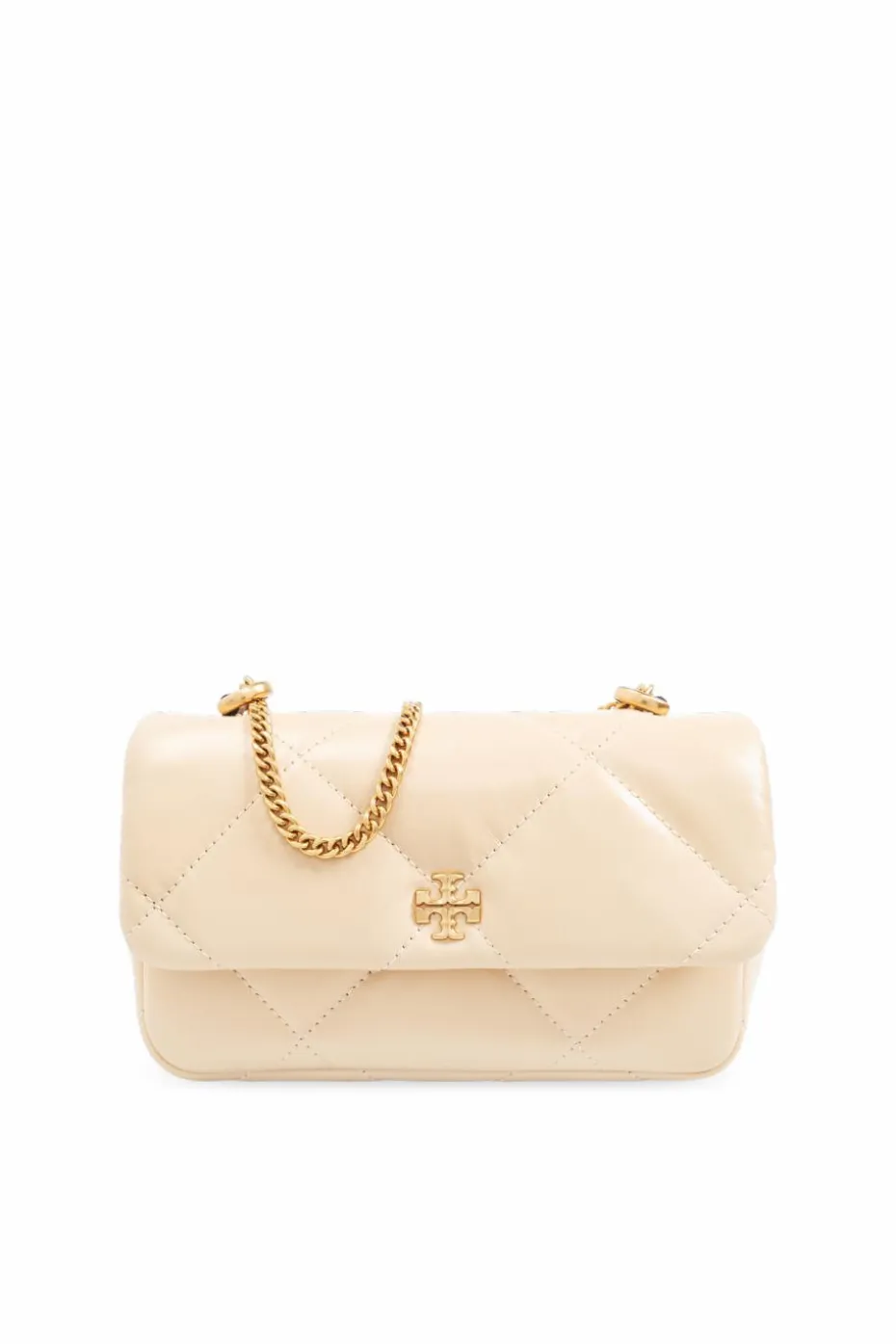 Tory Burch cream Kira Diamond Mini shoulder bag