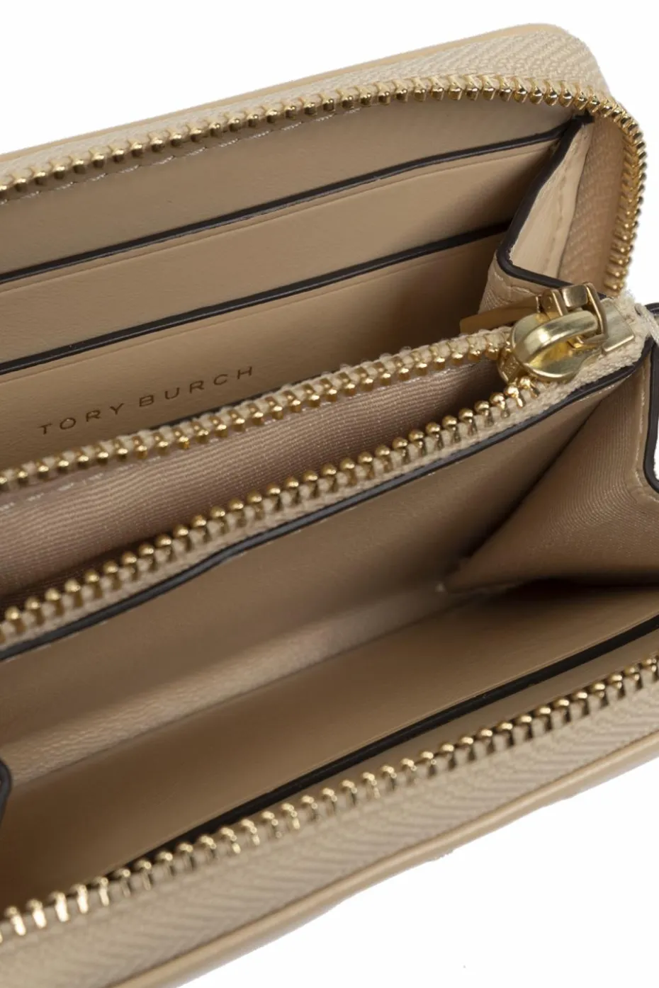 Tory Burch cream Leather wallet Kira