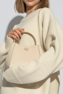 Tory Burch cream Mcgraw Small Shoulder Bag