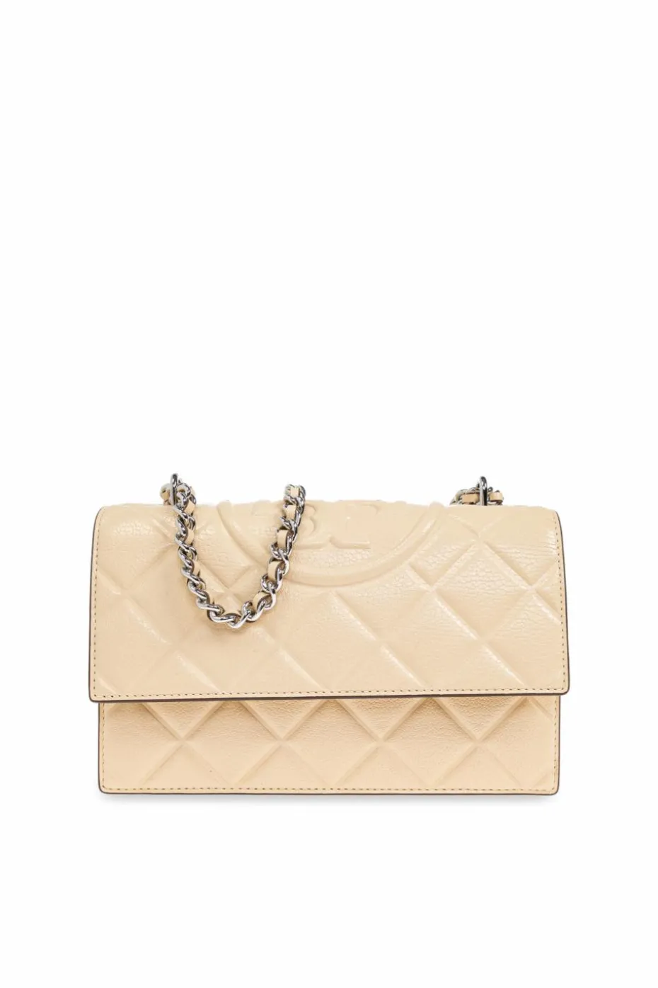 Tory Burch cream Shoulder bag 'Fleming Small'