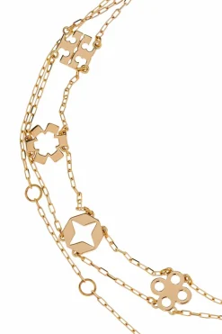 Tory Burch GOLD Brass necklace