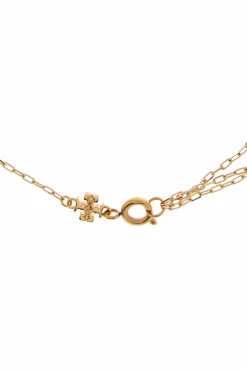 Tory Burch GOLD Brass necklace