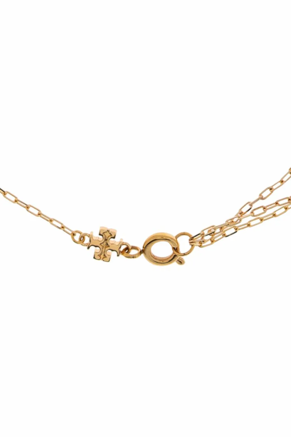 Tory Burch GOLD Brass necklace