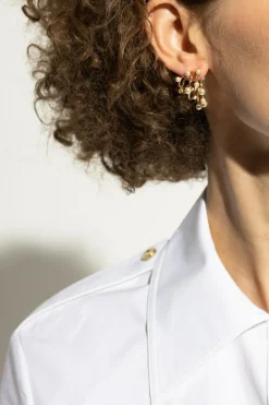 Tory Burch GOLD Earrings with pearls
