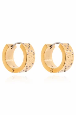 Tory Burch GOLD Earrings T Monogram
