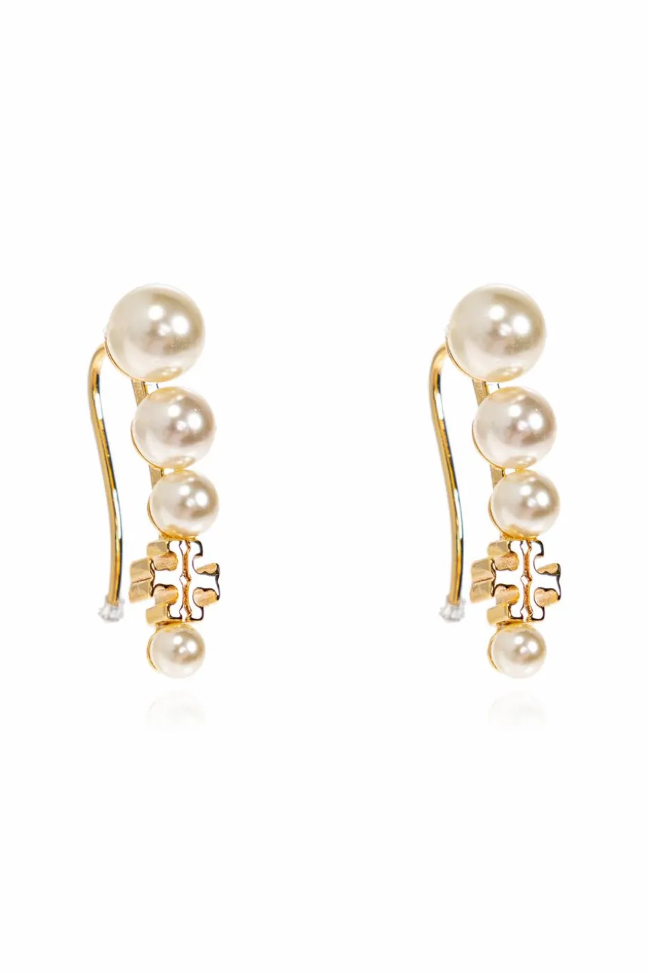 Tory Burch GOLD Pearl earrings