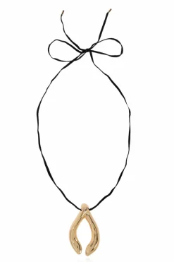 Tory Burch GOLD Pendant Necklace