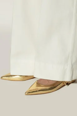 Tory Burch GOLD Shoes Mary Jane