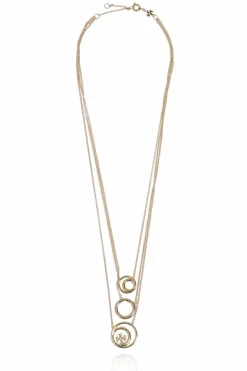 Tory Burch GOLD Triple Necklace