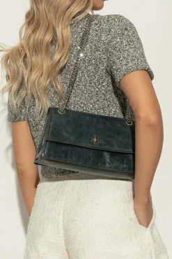 Tory Burch GREEN Shoulder bag "Paloma"
