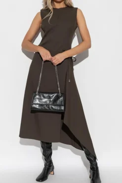 Tory Burch GREEN Sleeveless dress