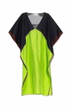 Tory Burch neon Silk dress