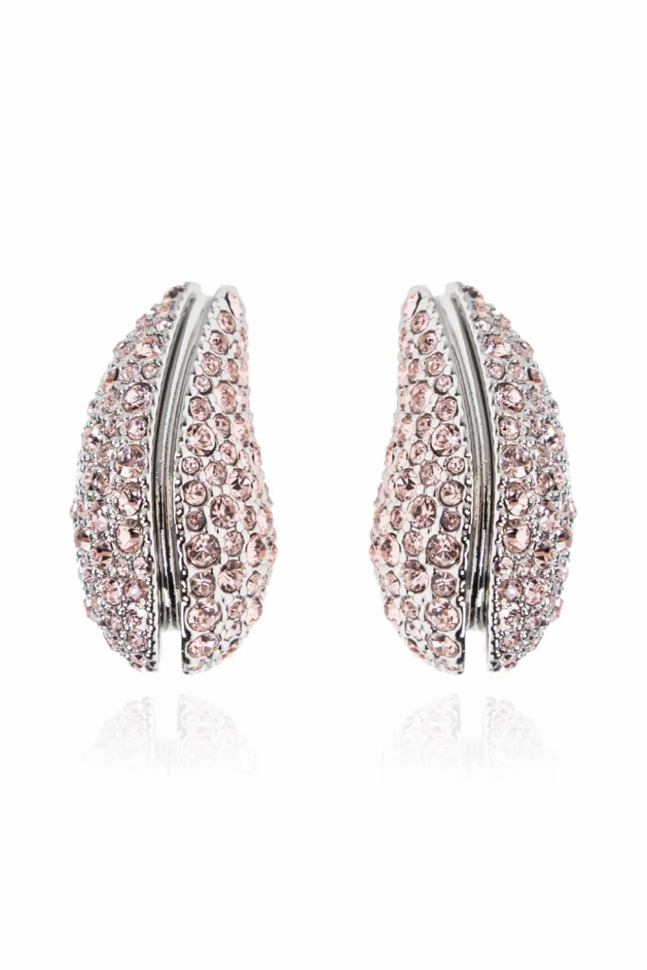Tory Burch PINK Earrings with shimmering crystals