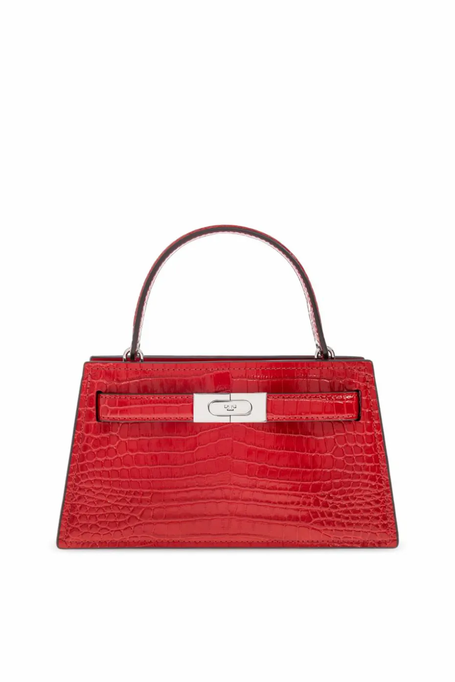 Tory Burch RED Handbag `Lee Radziwill Mini`