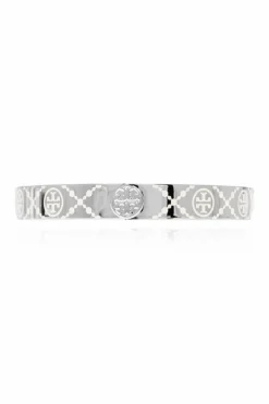 Tory Burch SILVER Bracelet with logo