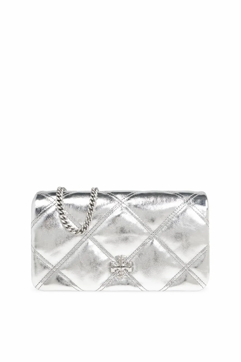 Tory Burch SILVER Chain Wallet Kira