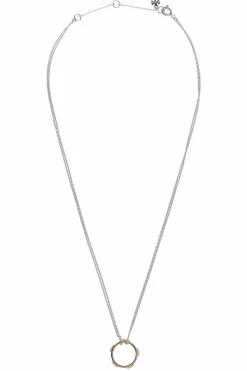 Tory Burch SILVER Pendant Necklace