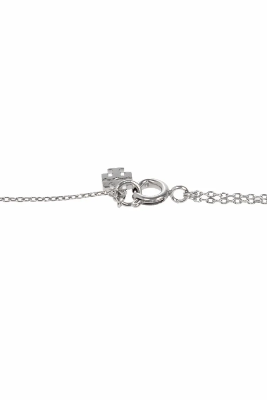 Tory Burch SILVER Pendant Necklace