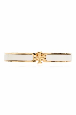 Tory Burch WHITE Bracelet with logo